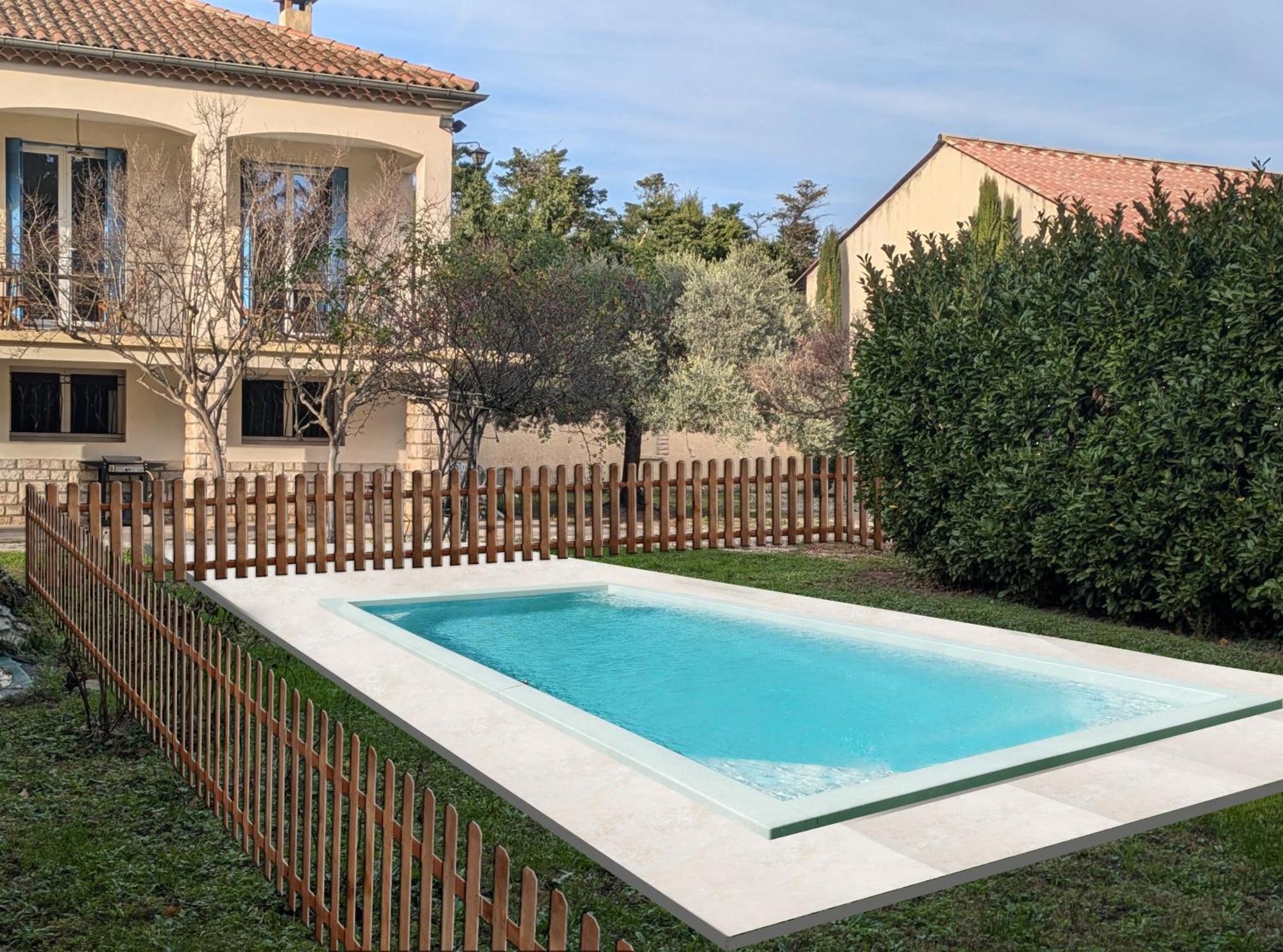 A L'Ombre De L'Olivier Villa Orgon Exterior photo